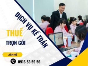 dịch vụ kế toán thuế trọn gói