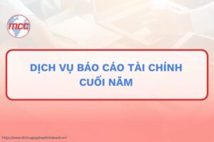 dịch vụ báo cáo tài chính