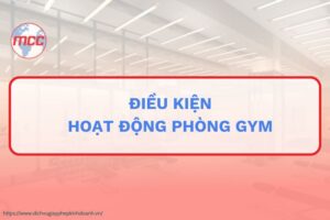 hoạt động phòng gym
