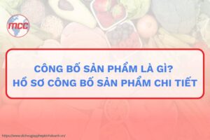 hồ sơ công bố sản phẩm