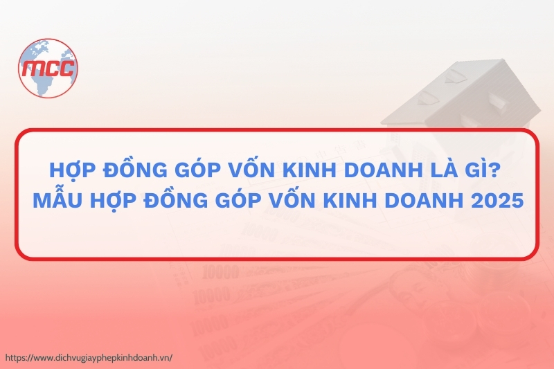 hợp đồng góp vốn kinh doanh