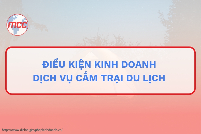 kinh doanh dịch vụ cắm trại