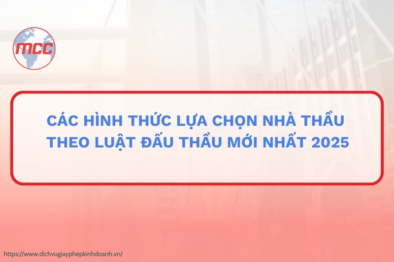 lựa chọn nhà thầu