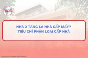 nhà 2 tầng cấp mấy